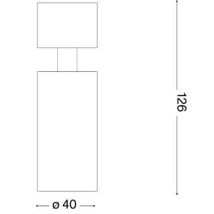 Ideal Lux - LED-spott DYNAMITE 1xGU10/7W/230V CRI 90 messing