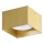 Ideal Lux - LED-spotvalgusti SPIKE 1xGX53/9W/230V 10x10 cm kuldne