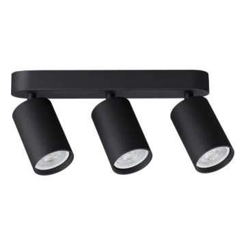 Ideal Lux - LED suunatav laevalgusti DYNAMITE 3xGU10/7W/230V CRI 90 must
