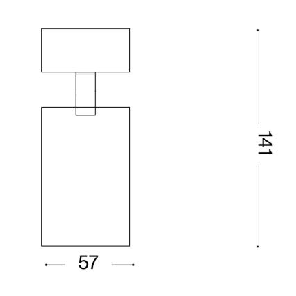 Ideal Lux - LED suunavalgusti DYNAMITE 1xGU10/7W/230V CRI 90 messing