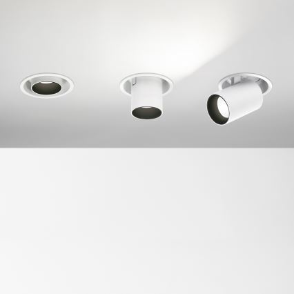 Ideal Lux - NOVA LED laesse paigaldatav spot-valgusti LED/12W/230V 3000K CRI 90 Ø 10 cm valge