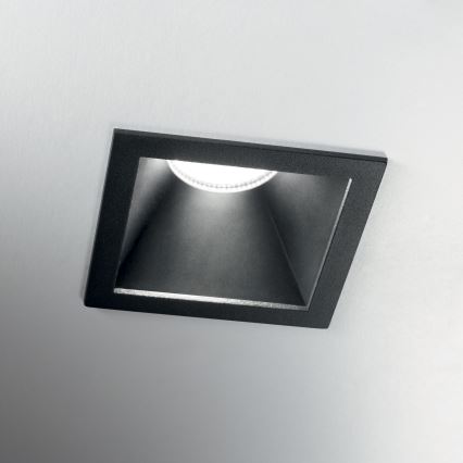 Ideal Lux - LED sisseehitatav laevalgusti GAME TRIM LED/11W/230V 3000K CRI 90 8,4x8,4 cm IP40 must