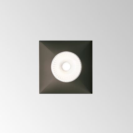 Ideal Lux - LED sisseehitatav laevalgusti GAME TRIM LED/11W/230V 3000K CRI 90 8,4x8,4 cm IP40 must