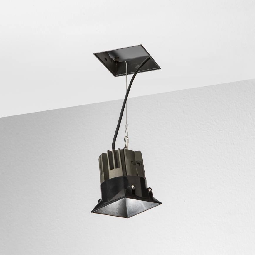Ideal Lux - LED sisseehitatav laevalgusti GAME TRIM LED/11W/230V 3000K CRI 90 8,4x8,4 cm IP40 must