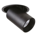 Ideal Lux - LED süvistatav punktvalgusti NOVA LED/12W/230V CRI 90, läbimõõt 11 cm, must