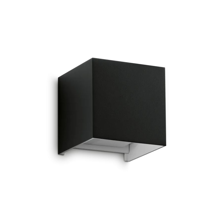 Ideal Lux - LED Väli seinavalgusti ATOM LED/12W/230V CRI 90 IP54 must