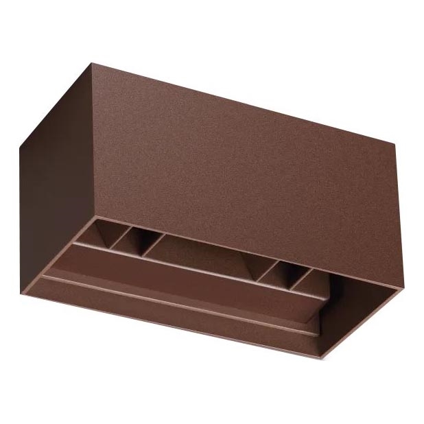 Ideal Lux - LED Väli seinavalgusti ATOM LED/25W/230V CRI 90 IP54 pruun