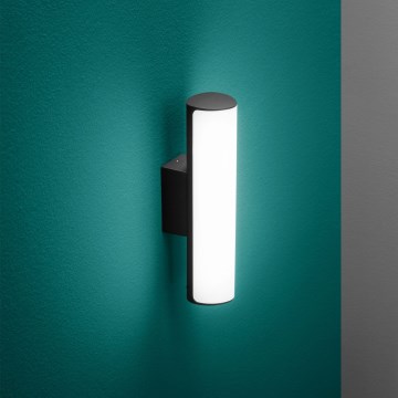 Ideal Lux - LED Väli seinavalgusti ETERE LED/9,5W/230V 3000K CRI 90 IP44 must
