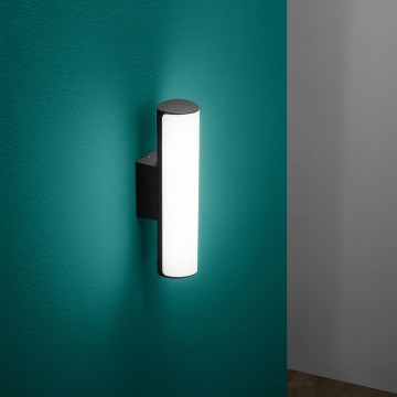 Ideal Lux - LED Väli seinavalgusti ETERE LED/9,5W/230V 4000K CRI 90 IP44 must
