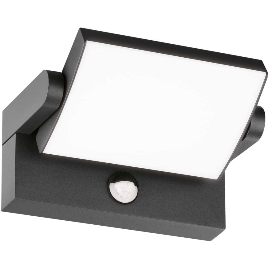 Ideal Lux - LED Väli seinavalgusti koos anduriga SWIPE LED/21W/230V CRI 90 IP54 antratsiit