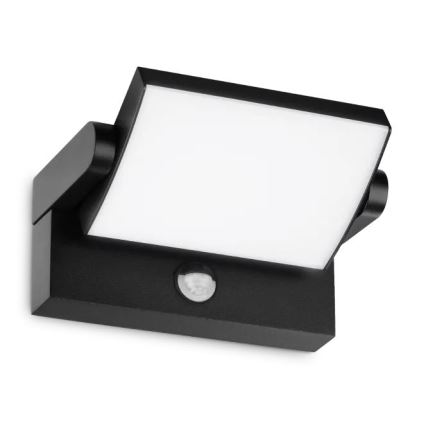 Ideal Lux - LED Väli seinavalgusti koos anduriga SWIPE LED/21W/230V CRI 90 IP54 must