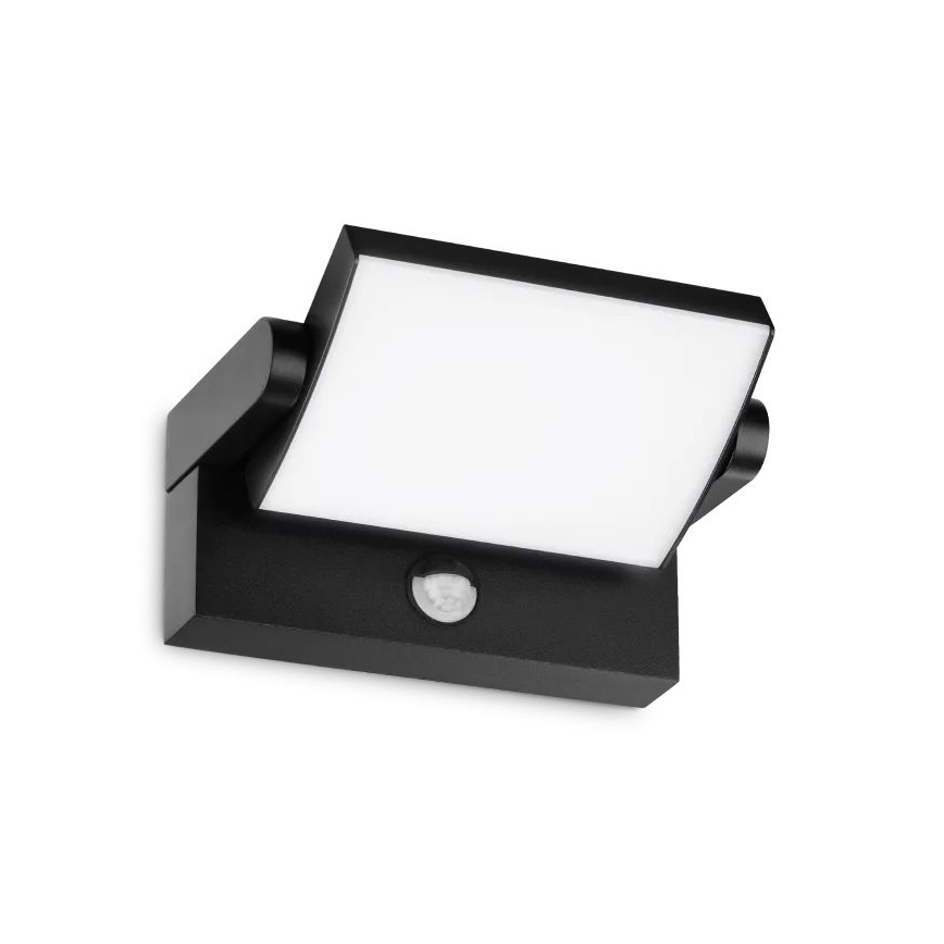 Ideal Lux - LED Väli seinavalgusti koos anduriga SWIPE LED/21W/230V CRI 90 IP54 must