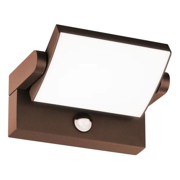 Ideal Lux - LED Väli seinavalgusti koos anduriga SWIPE LED/21W/230V CRI 90 IP54 pruun
