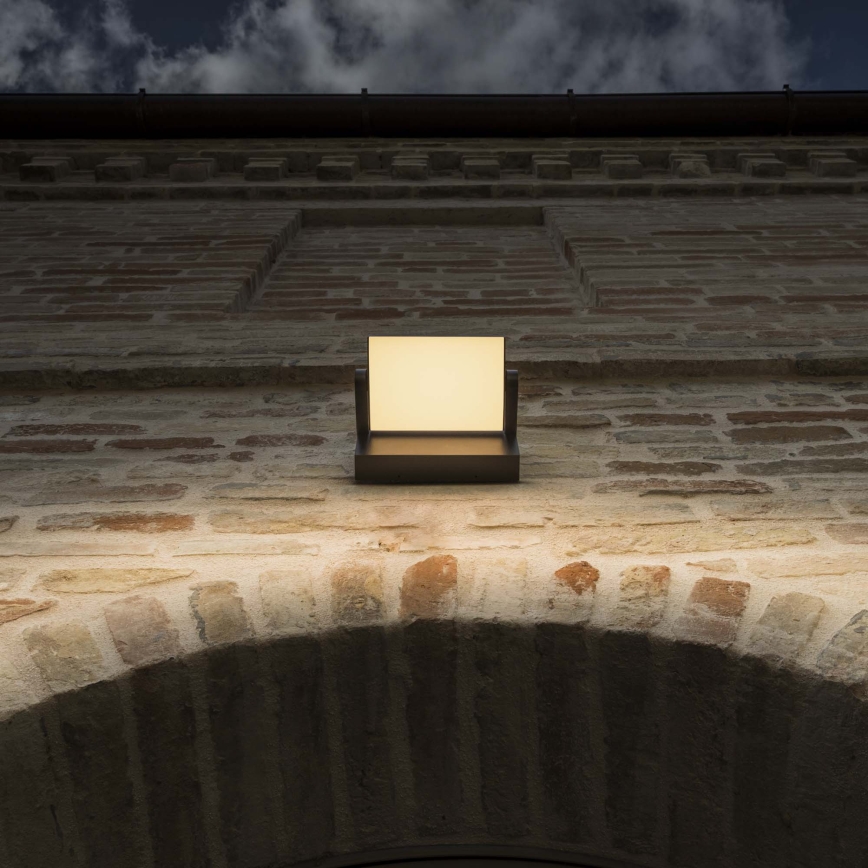 Ideal Lux - LED Väli seinavalgusti SWIPE LED/21W/230V CRI 90 IP54 pruun