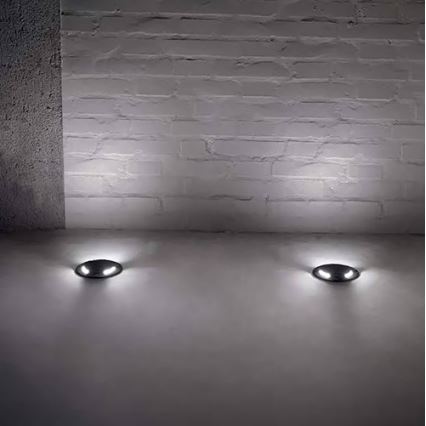 Ideal Lux - LED Väli sissesõidutee valgusti CECI 1xGU10/4,5W/230V IP67 must