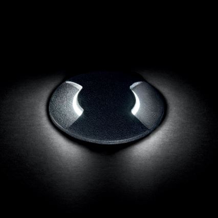 Ideal Lux - LED Väli sissesõidutee valgusti CECI 1xGU10/4,5W/230V IP67 must