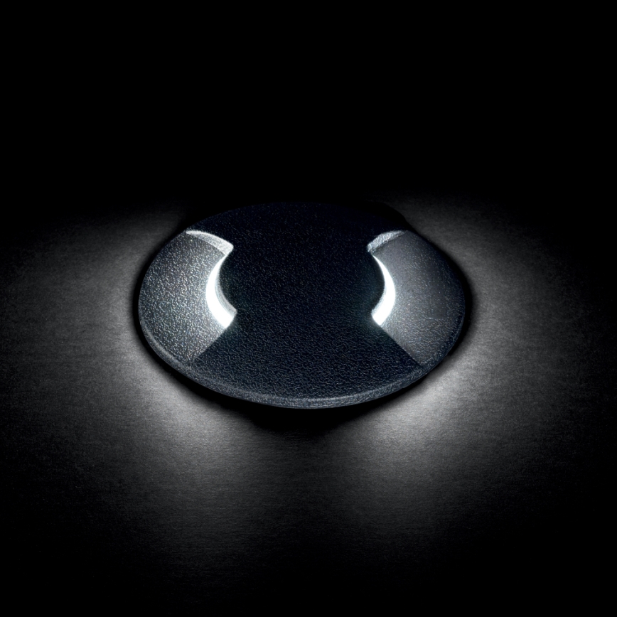 Ideal Lux - LED Väli sissesõidutee valgusti CECI 1xGU10/4,5W/230V IP67 must