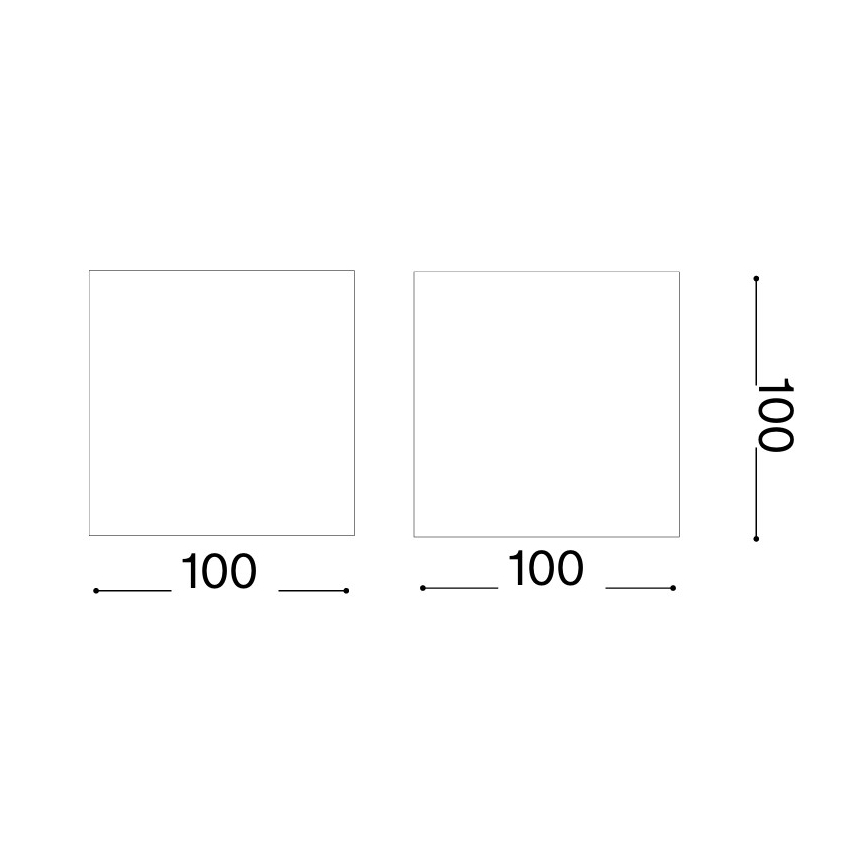 Ideal Lux - LED välisseinavalgusti ATOM LED/12W/230V CRI 90 IP54 pruun