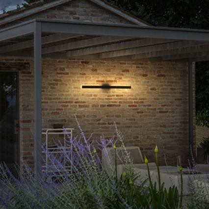 Ideal Lux - LED välisseinavalgusti LINEA LED/20W/230V CRI 90 104 cm IP54 must
