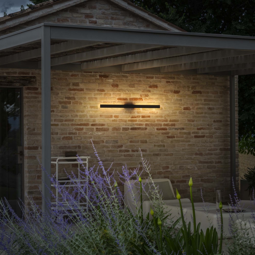 Ideal Lux - LED välisseinavalgusti LINEA LED/20W/230V CRI 90 104 cm IP54 must