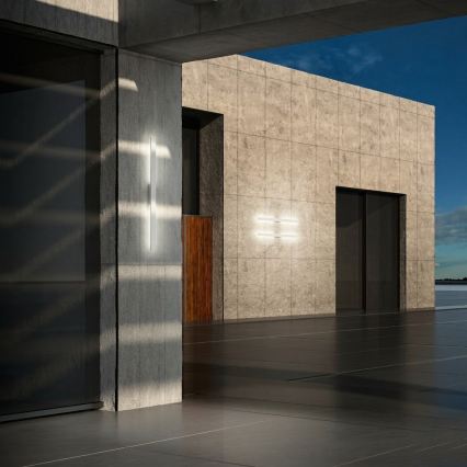 Ideal Lux - LED välisseinavalgusti LINEA LED/23W/230V CRI 90 144 cm IP54 valge