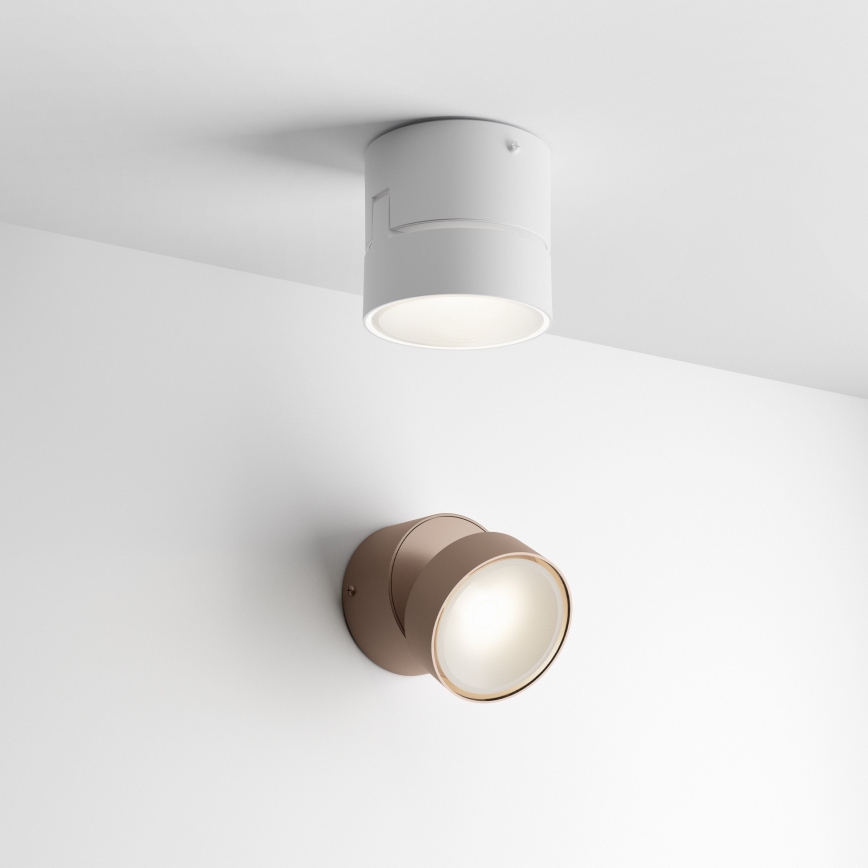 Ideal Lux - LED välisseinavalgusti OMEGA LED/7W/230V CRI 90 IP54 pruun