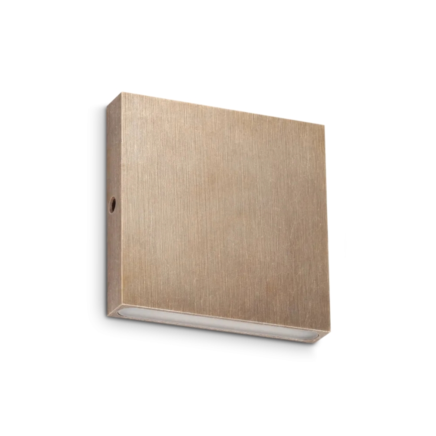 Ideal Lux - LED välisseinavalgusti POST-IT LED/3W/12V CRI 90 messing