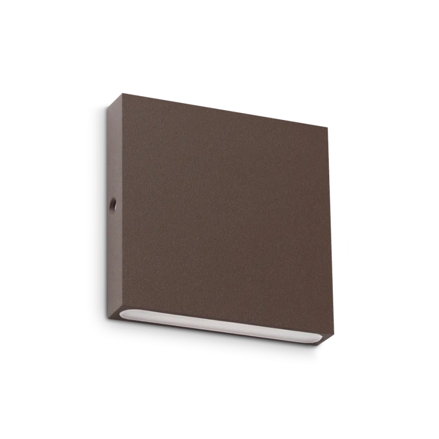 Ideal Lux - LED välisseinavalgusti POST-IT LED/3W/12V CRI 90 pruun