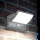 Ideal Lux - LED välisseinavalgusti SWIPE anduriga LED/21W/230V CRI 90 IP54 hall