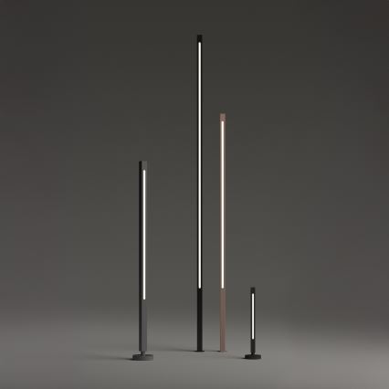 Ideal Lux - LED-välisvalgusti JEDI LED/25W/230V 160 cm CRI 90 IP65 pruun