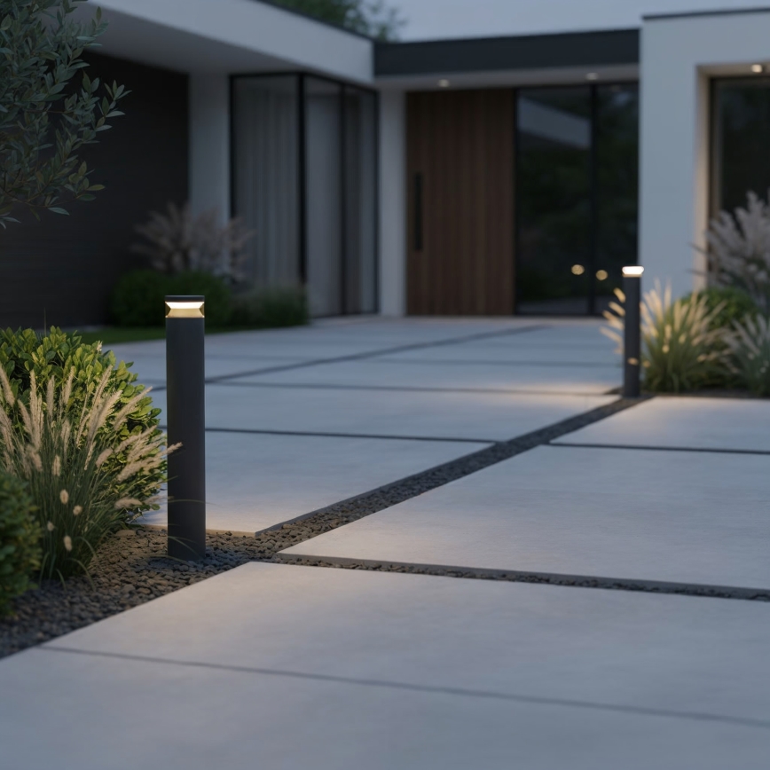 Ideal Lux - LED Välivalgusti BOEING LED/14W/230V 100 cm CRI 90 IP65 must