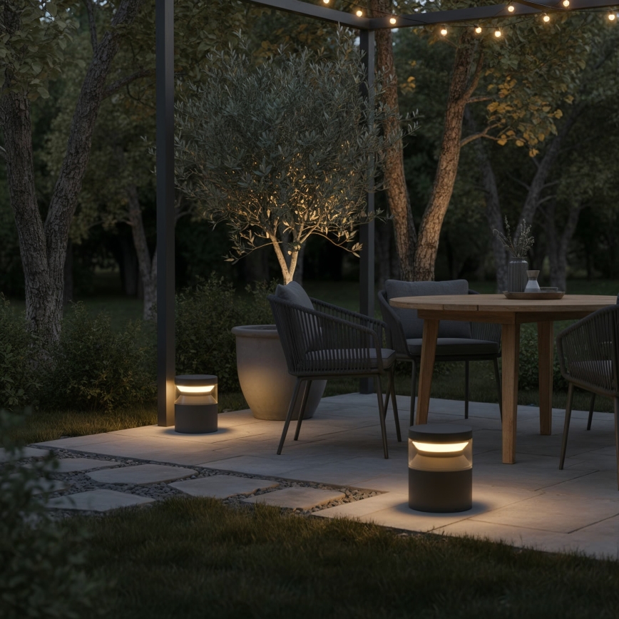 Ideal Lux - LED Välivalgusti BOEING LED/14W/230V 15 cm CRI 90 IP65 must