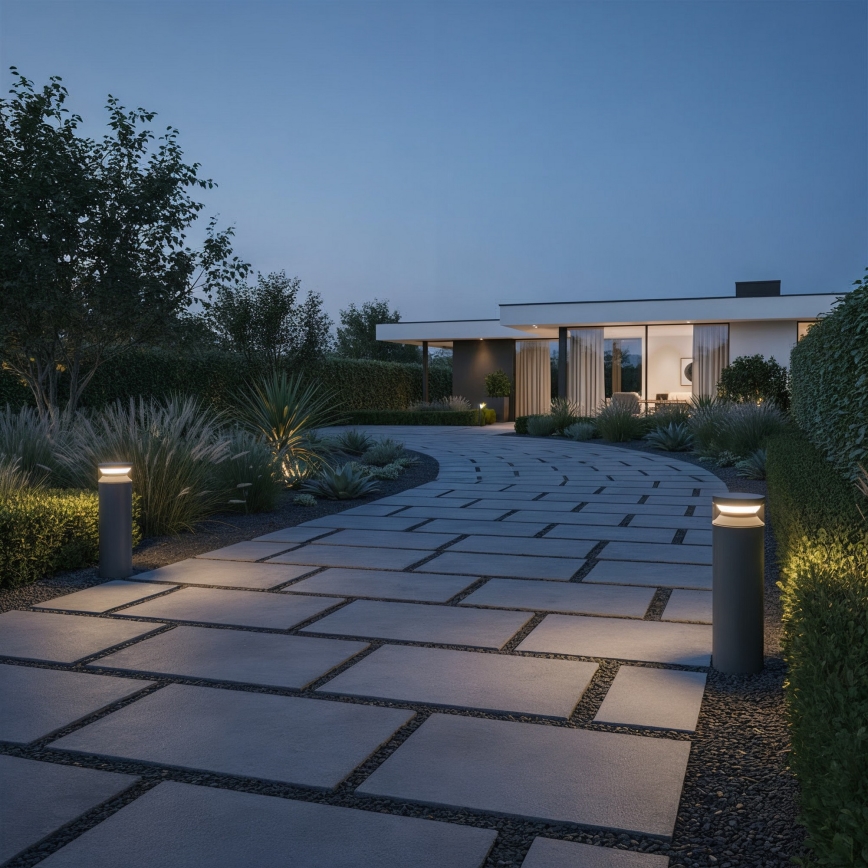 Ideal Lux - LED Välivalgusti BOEING LED/14W/230V 40 cm CRI 90 IP65 antratsiit