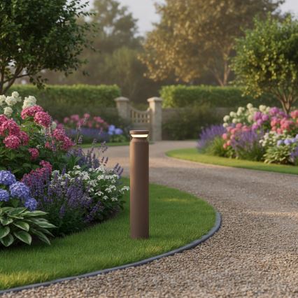 Ideal Lux - LED Välivalgusti BOEING LED/14W/230V d. 70 cm CRI 90 IP65 pruun