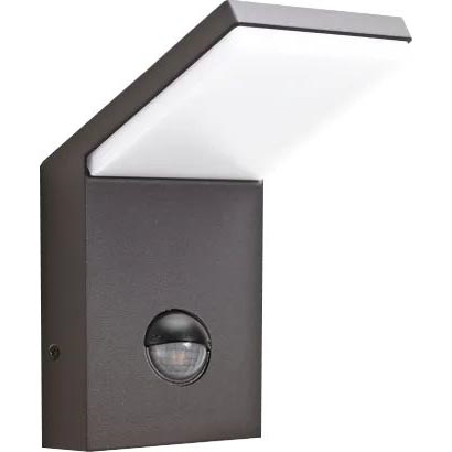 Ideal Lux - LED Välivalgusti koos anduriga STYLE LED/9W/230V 4000K CRI 90 IP54 antratsiit