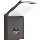 Ideal Lux - LED Välivalgusti koos anduriga STYLE LED/9W/230V 4000K CRI 90 IP54 antratsiit