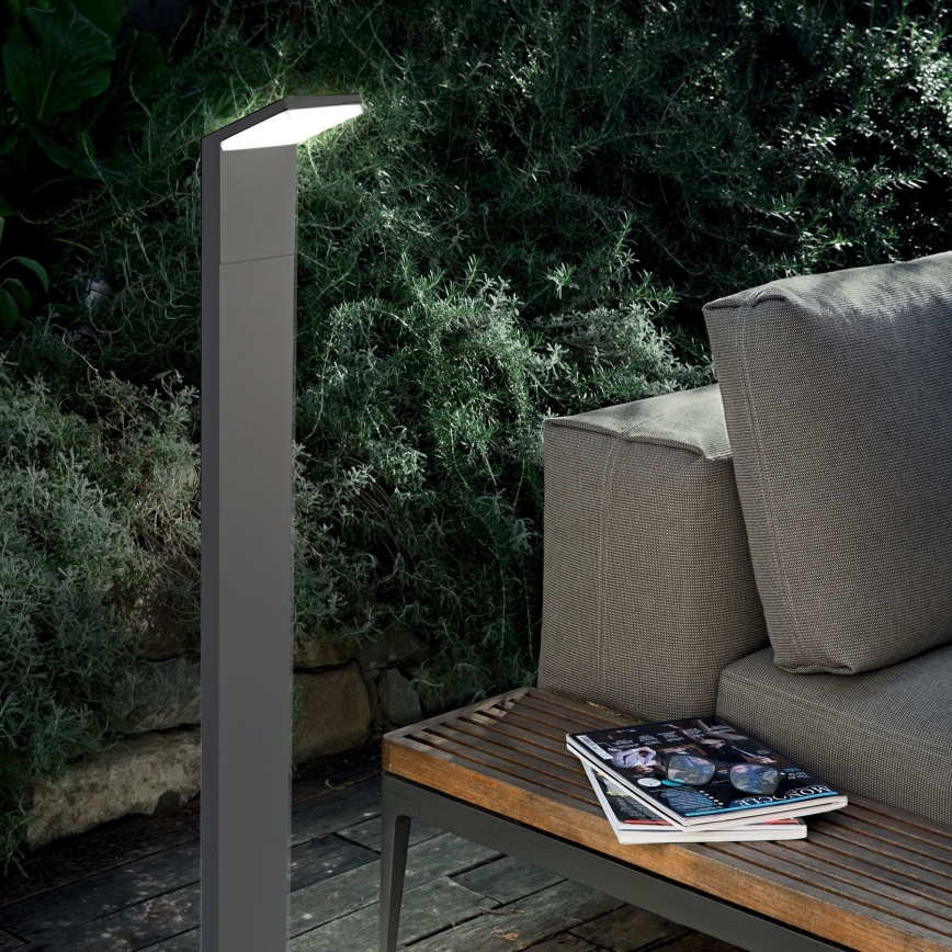 Ideal Lux - LED Välivalgusti STYLE LED/8,5W/230V 4000K 100 cm CRI 90 IP54 antratsiit