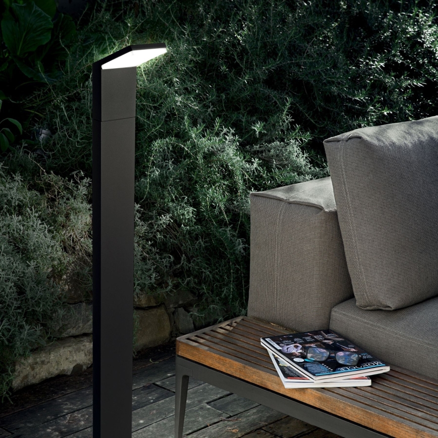 Ideal Lux- LED Välivalgusti STYLE LED/8,5W/230V 4000K 100 cm CRI 90 IP54 must