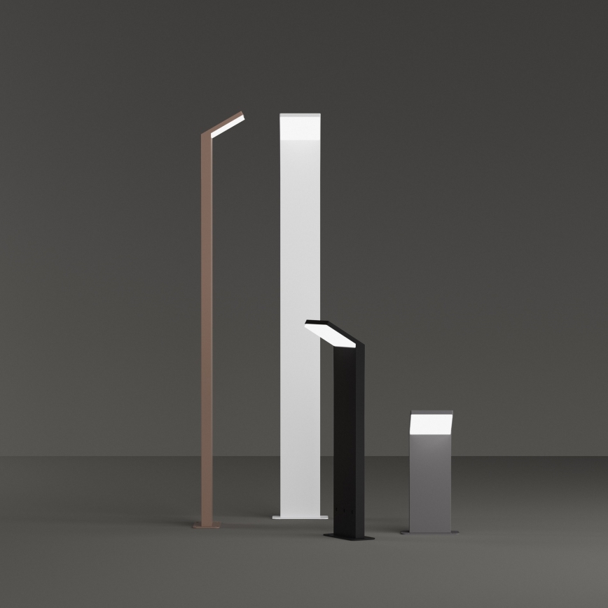 Ideal Lux - LED Välivalgusti STYLE LED/8,5W/230V 4000K 50 cm CRI 90 IP54 must