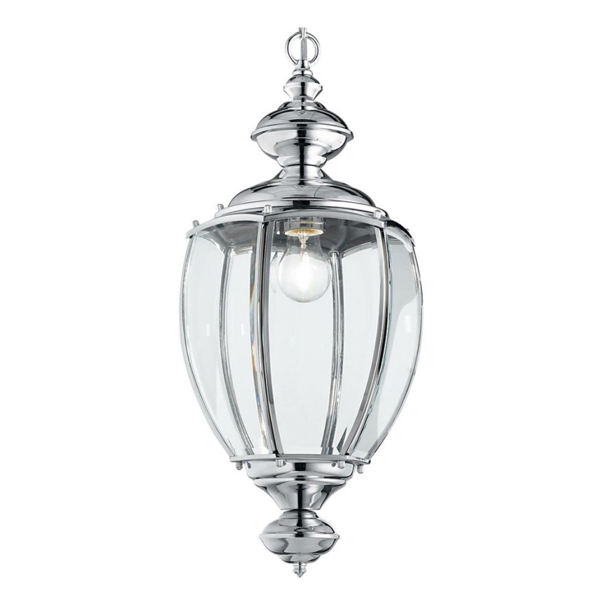 Ideal Lux - Lühter 1xE27/60W/230V läikiv kroom
