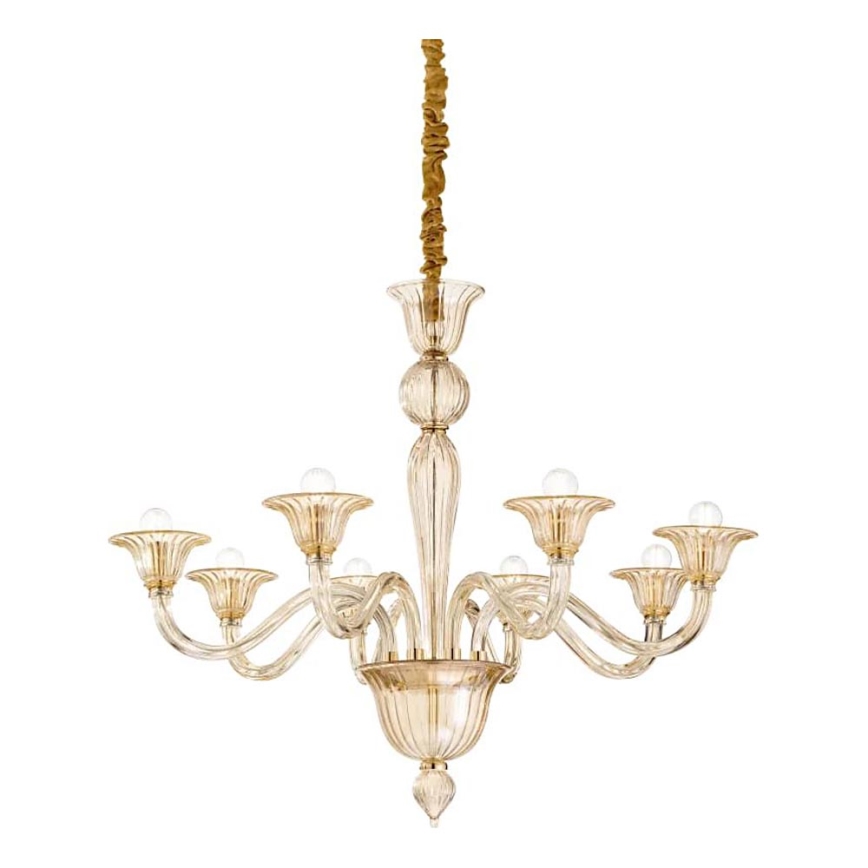 Ideal Lux - Lühter BRIGITTA 8xE14/40W/230V d. 89 cm messing