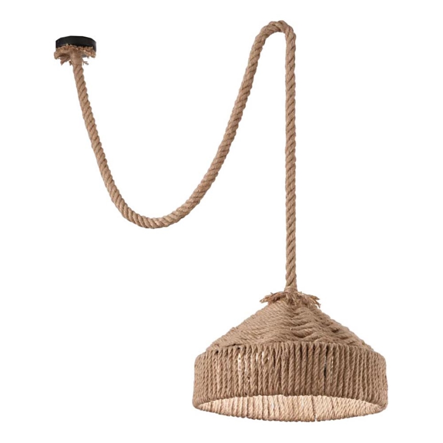 Ideal Lux - Lühter CANAPA 1xE27/15W/230V d. 41 cm pruun