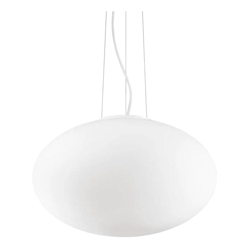 Ideal Lux - Lühter CANDY 1xE27/42W/230V d. 50 cm valge