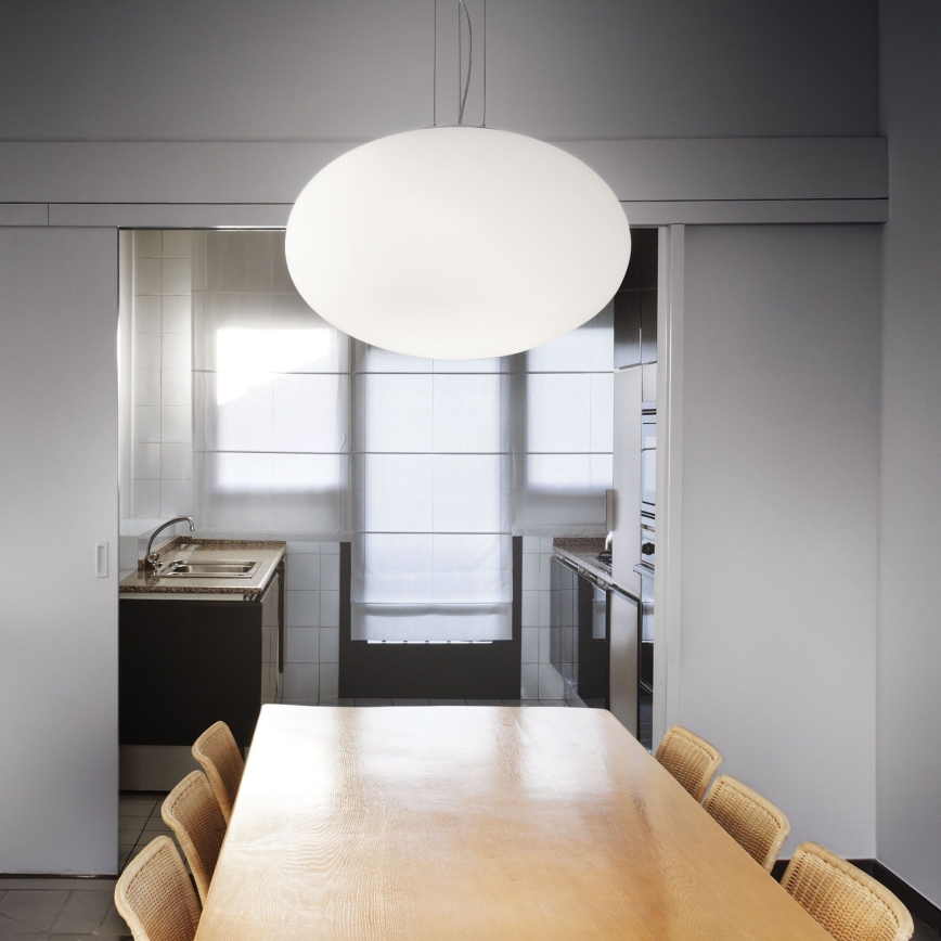 Ideal Lux - Lühter CANDY 1xE27/42W/230V d. 50 cm valge