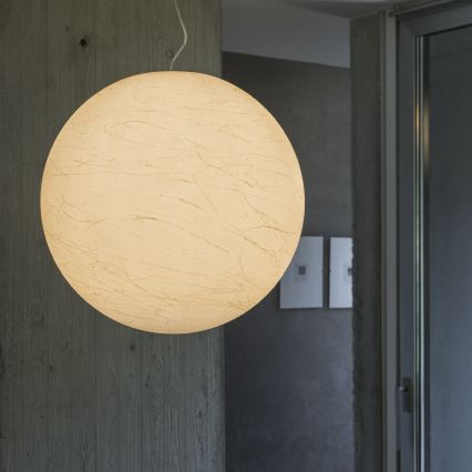 Ideal Lux - Lühter CARTA 1xE27/25W/230V d. 40 cm valge