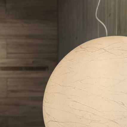 Ideal Lux - Lühter CARTA 1xE27/25W/230V d. 40 cm valge