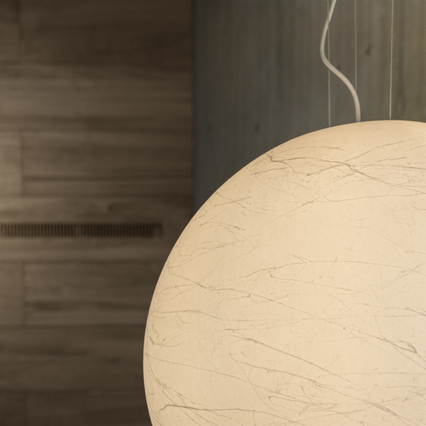 Ideal Lux - Lühter CARTA 1xE27/25W/230V d. 40 cm valge