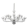 Ideal Lux - Lühter CASANOVA 16xE14/40W/230V d. 120 cm läbipaistev