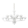 Ideal Lux - Lühter CASANOVA 16xE14/40W/230V d. 120 cm valge