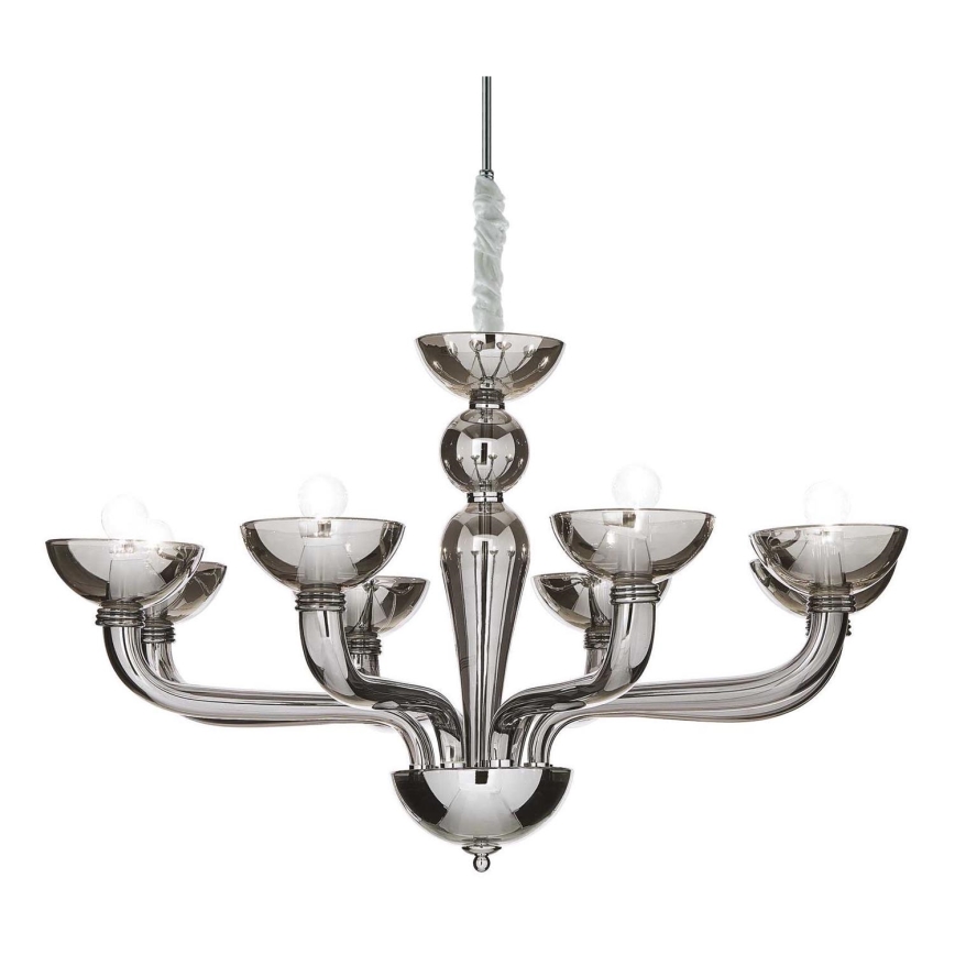 Ideal Lux - Lühter CASANOVA 8xE14/40W/230V d. 88 cm hall